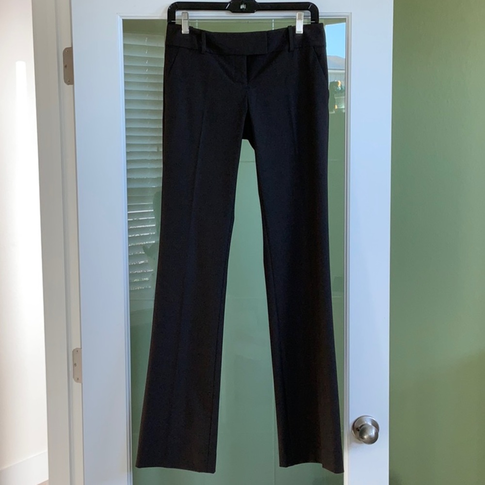 The Limited Drew Fit brown dress pants. Size 0 Long.